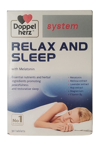 DOPPEL HERZ AKTIV SYS IQ RELAX & SLEEP TABLETS 30'S