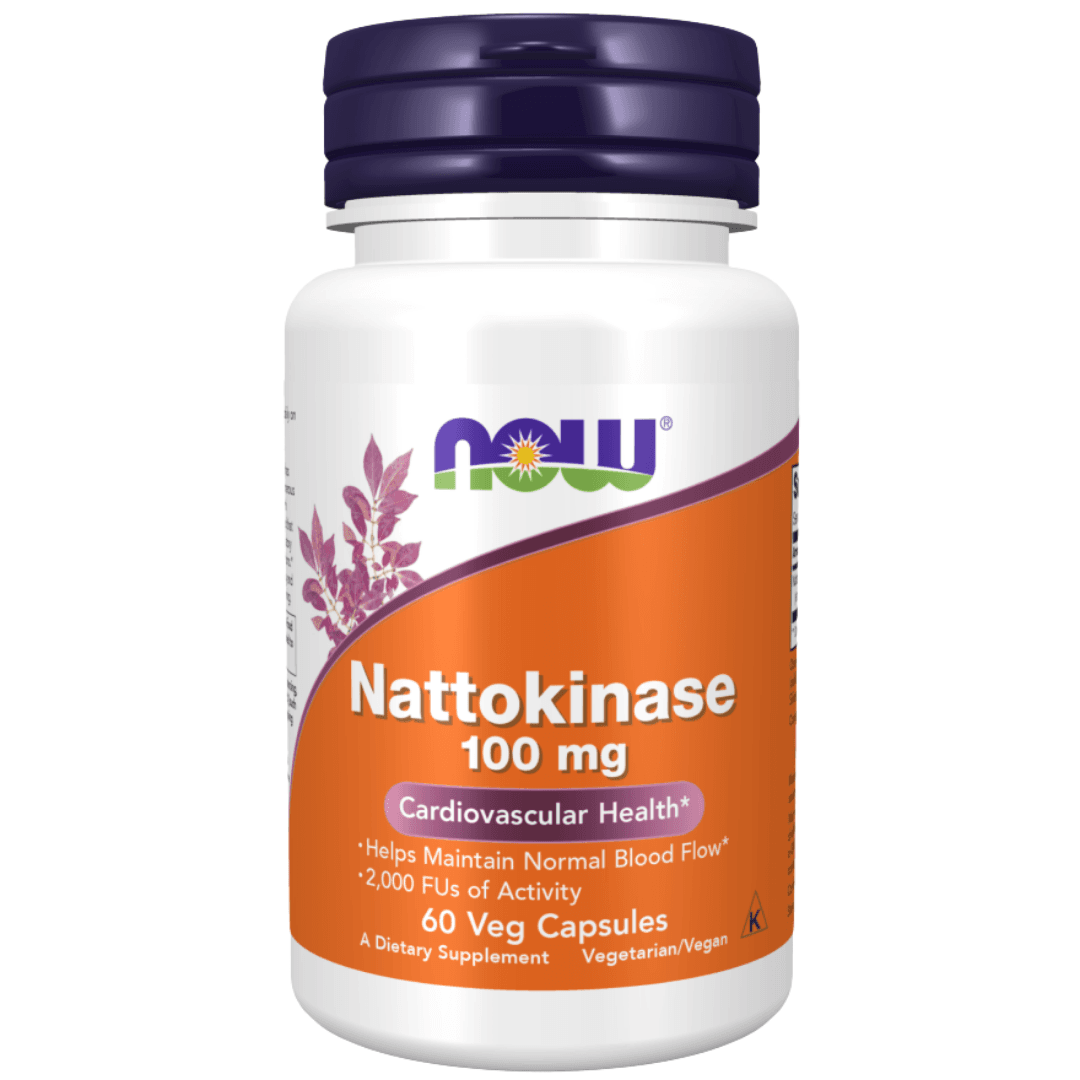 NOW NATTOKINASE 100MG VEG CAPSULES 60'S