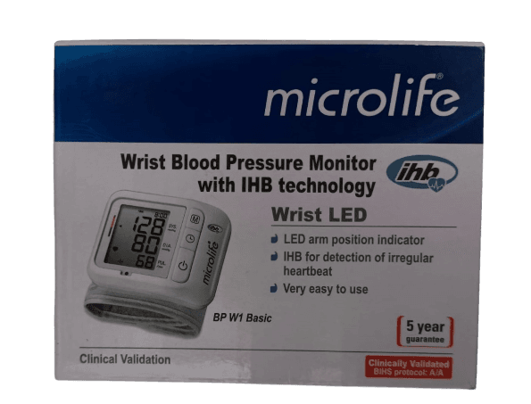 MICROLIFE WRIST BLOOD PRESSURE MONITOR (WRIST)