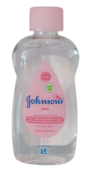 JOHNSON BABY OIL 200ML