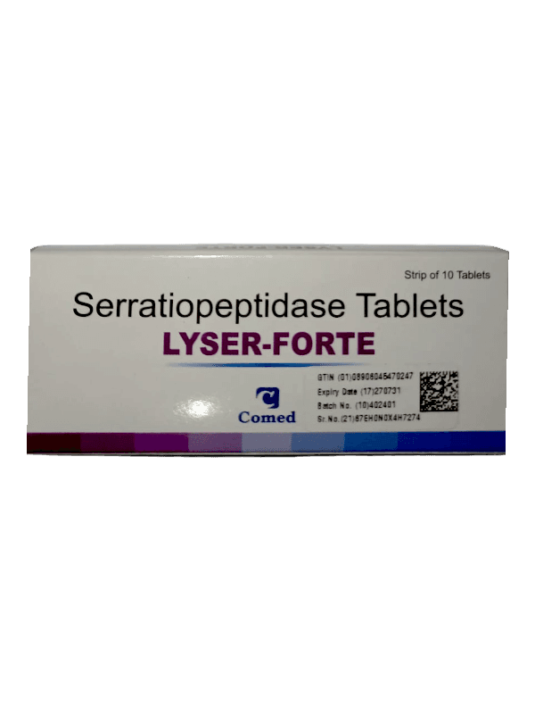 LYSER FORTE 10MG TABLETS 10'S