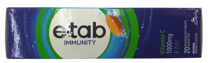 E TAB IMMUNITY EFF 20's