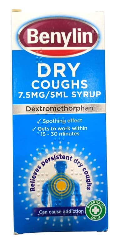 BENYLIN DRY COUGH SYRUP 150ML