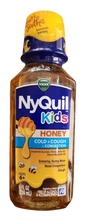 NYQUIL KIDS HONEY COLD & COUGH 236ML