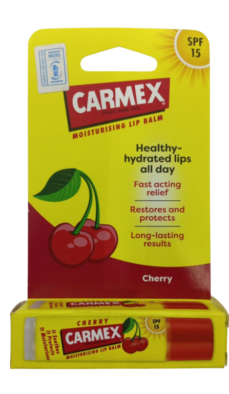 CARMEX CHERRY LIP BALM SPF 15, YELLOW