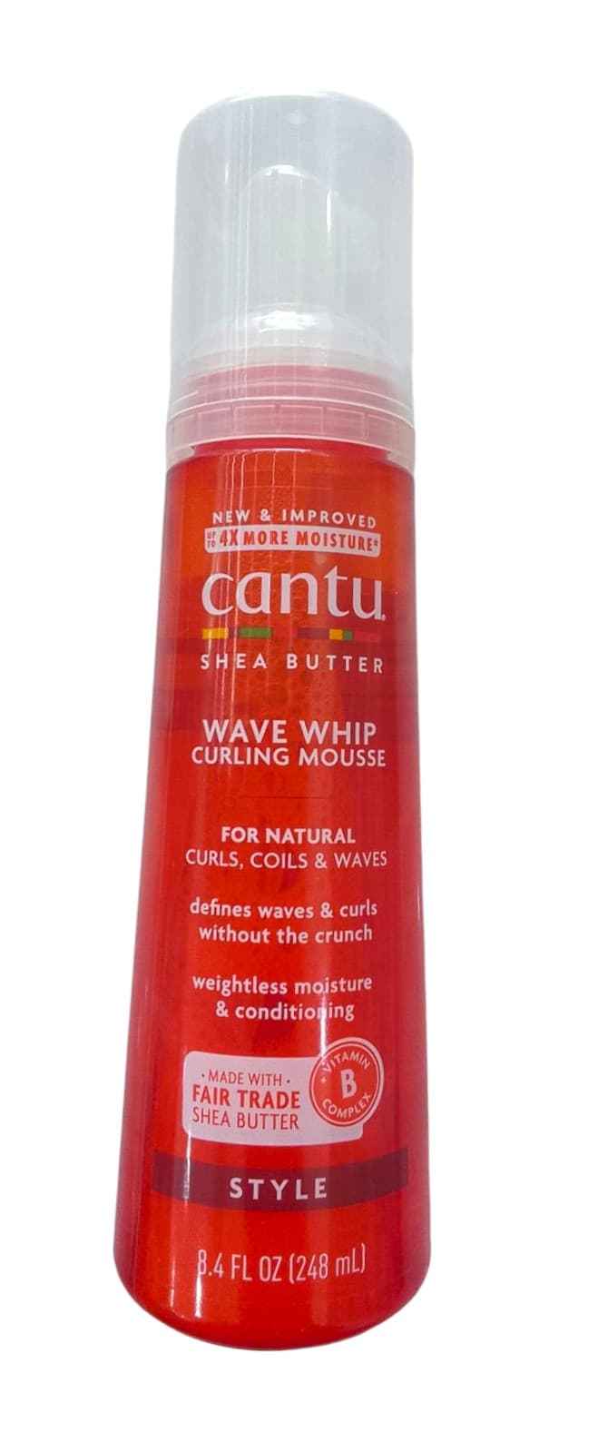 CANTU SB NATURAL HAIR WAVE WHIPCURLING MOUSSE 248ML