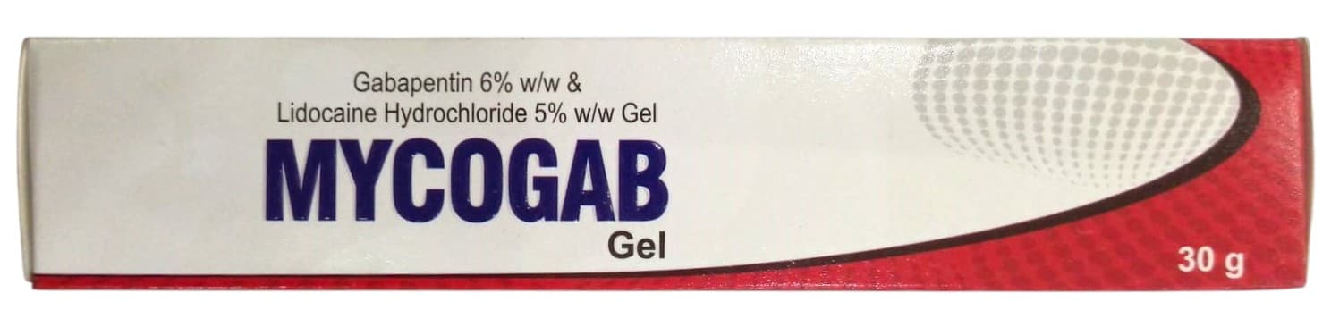 MYCOGAB GEL (GABAPENTIN/LIDOCAINE) 30GMS