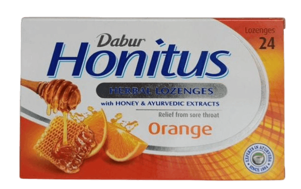 HONITUS LOZENGES DABUR 24S