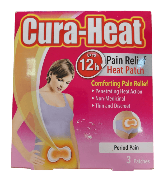 CURA- HEAT PERIOD PAIN 3'S