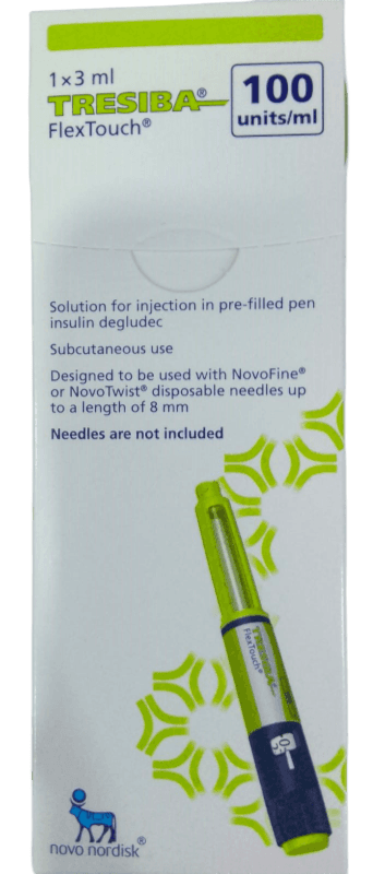 TRESIBA FLEXTOUCH 100 IU/ML 3ML 1'S