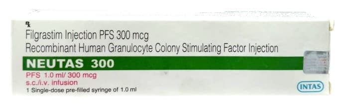 NEUTAS 300MCG (FILGRASTIM) INJECTION 10ML