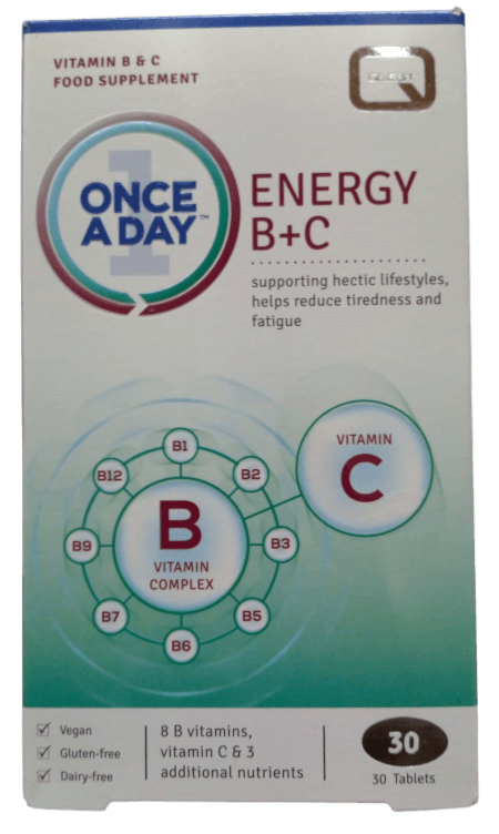 QUEST ONCE A DAY ENERGY B+C 30'S