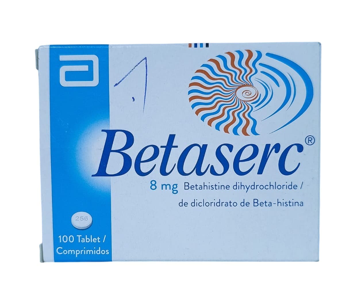 BETASERC 8mg (Betahistine) Tablets 100'S