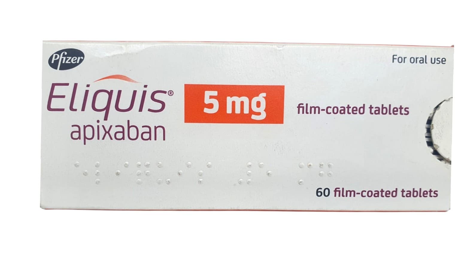 ELIQUIS (APIXABAN) 5MG KAPLI  60S