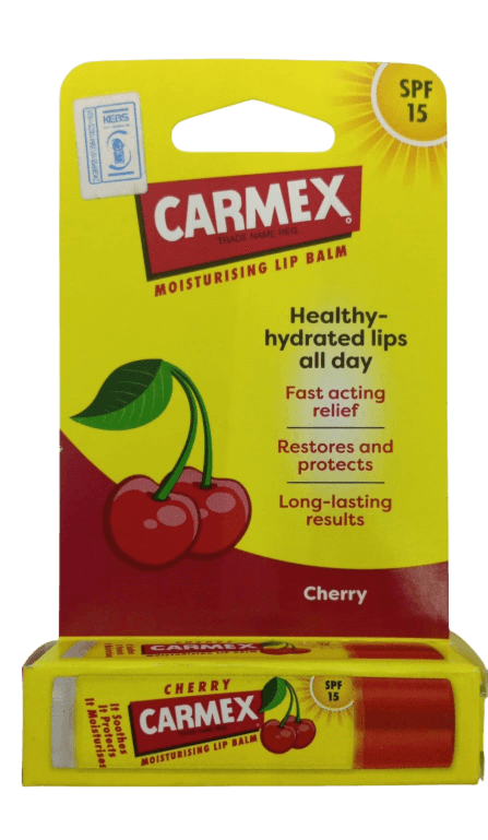 CARMEX CHERRY LIP BALM SPF 15, YELLOW