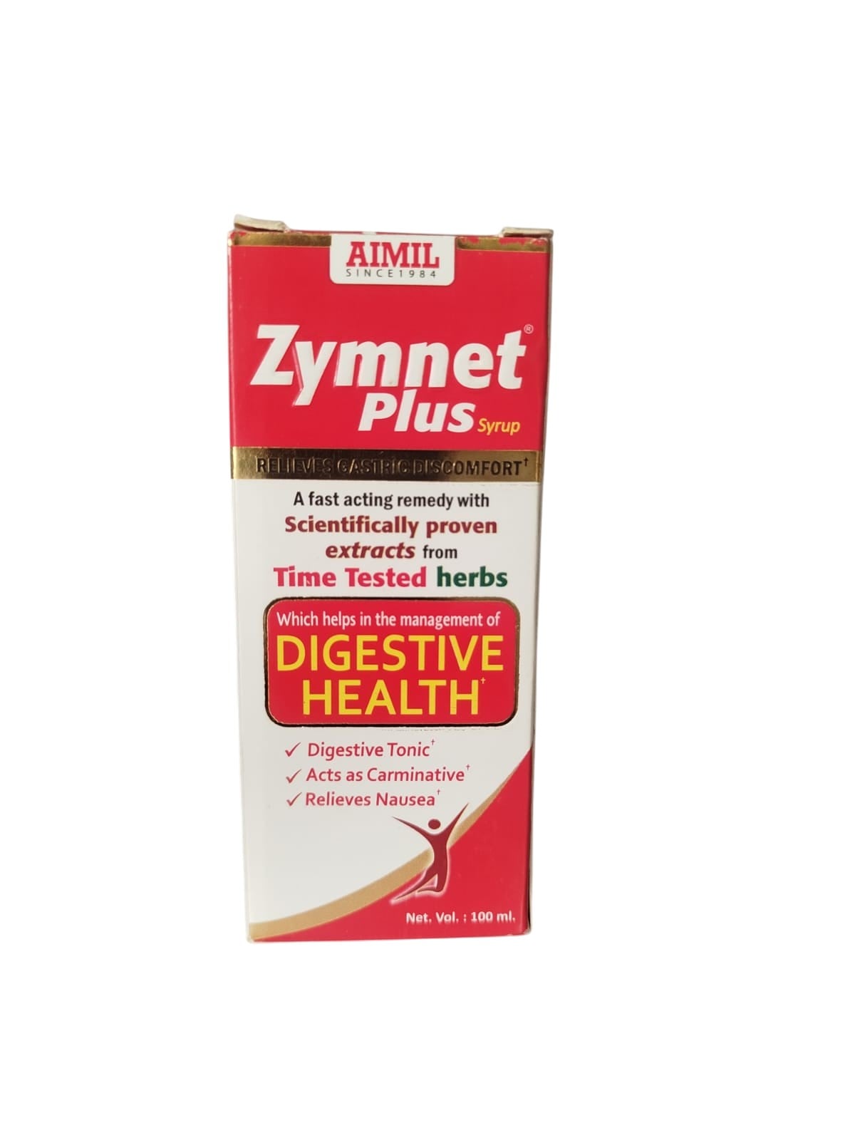 ZYMNET PLUS SYRUP DIGESTIVE HEALTH 100ML