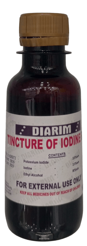 TINCTURE OF IODINE 100ml