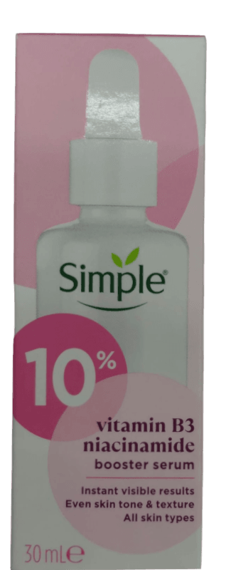SIMPLE 10% VITAMIN B3 NIACINAMIDE BOOSTER SERUM 30ML