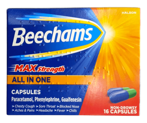 BEECHAMS MAX STRENGTH TABLETS 16'S