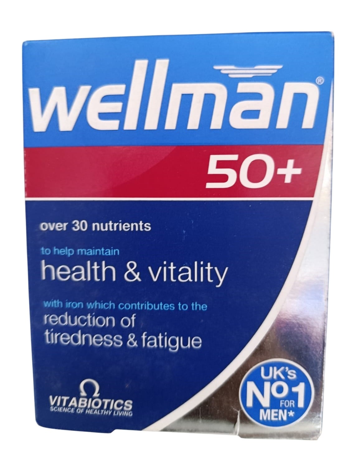 WELLMAN 50+ HEALTH TABLETS, 30 COUNT