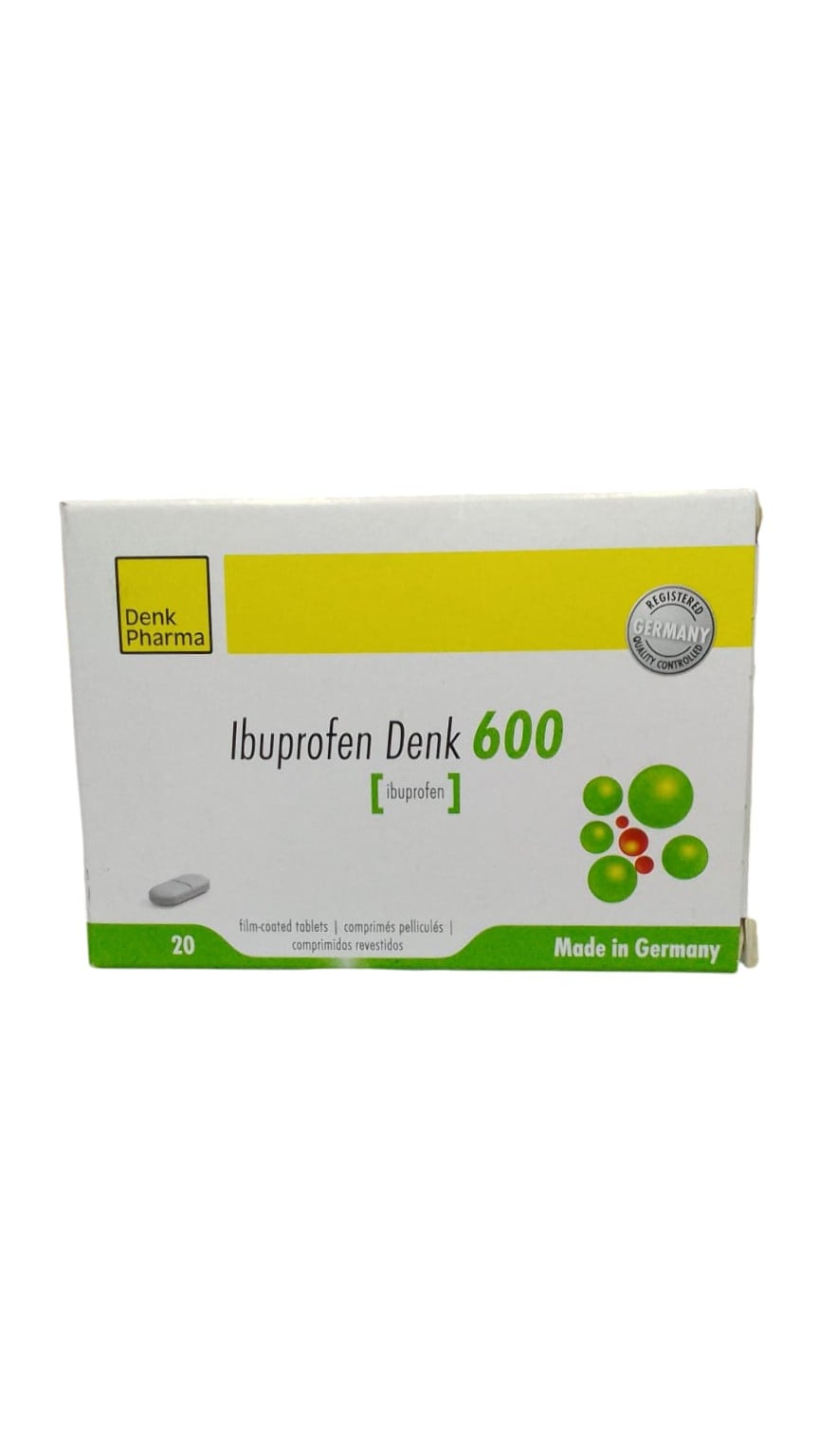 IBUPROFEN DENK 600MG (IBUPROFEN) 20'S