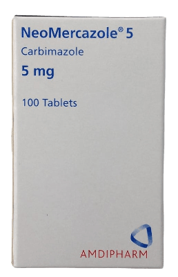 NEOMERCAZOLE 5MG-CARBIMAZOLE