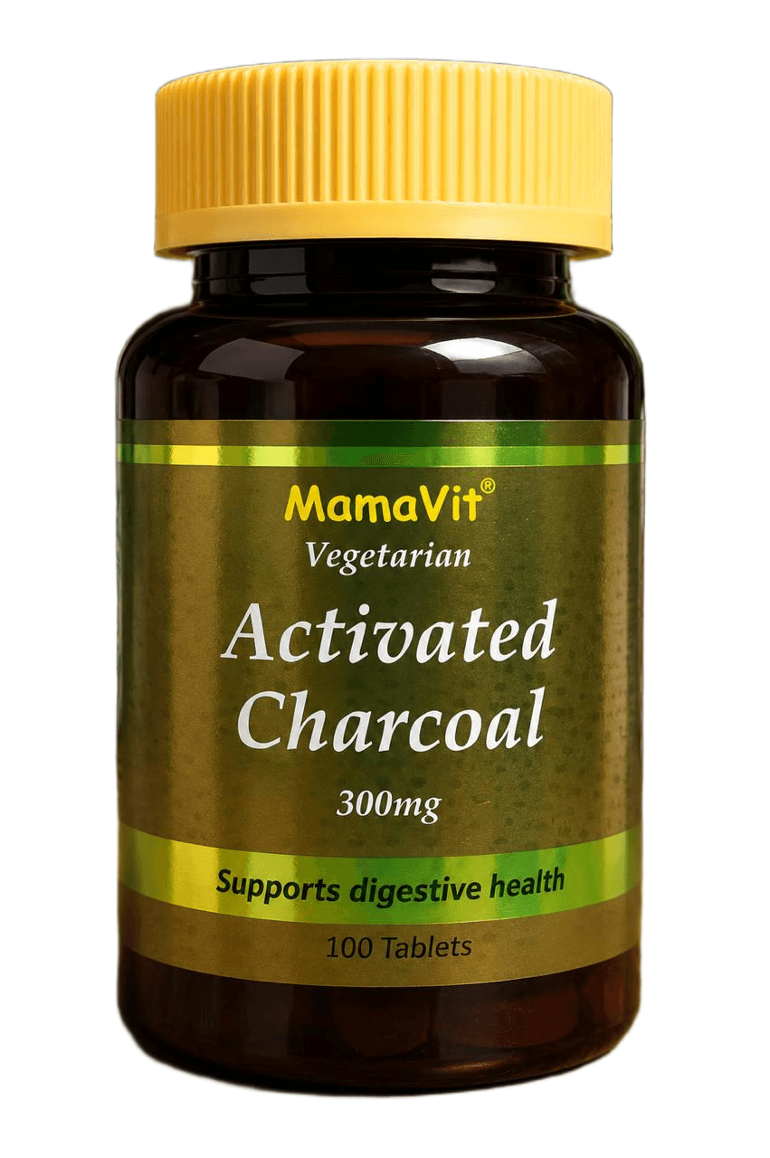 MAMAVIT ACTIVATED CHARCOAL 300MG 100 TABS