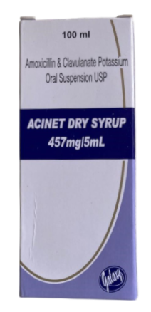 ACINET SYRUP 457MG 100ML