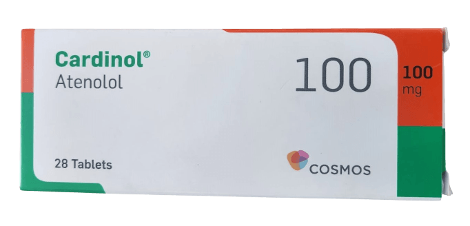 CARDINOL 100MG TABLETS 28'S
