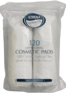 ATHENA COTTON COSMETIC PADS 120'S