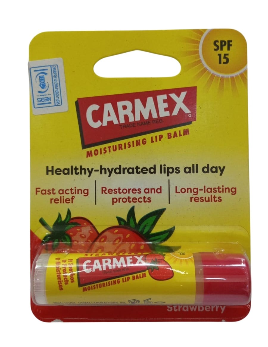 CARMEX STRAWBERRY SPF 15 LIP BALM 10G