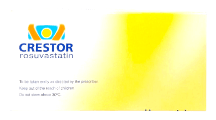 CRESTOR (ROSUVASTATIN) 5MG TABLETS 28'S