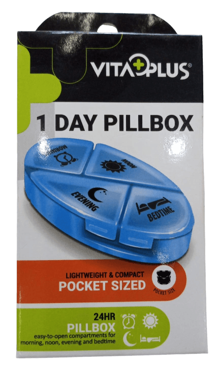 VITAPLUS VP64091 1 DAY PILLBOXDEVI