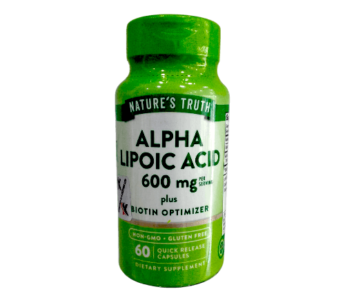 NATURES TRUTH ALPHA LIPOIC ACID 600MG+BIOTIN