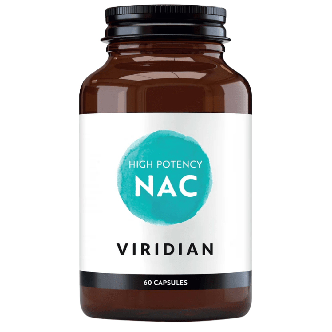 VIRIDIAN HIGH POTENCY NAC 60 CAPSULES