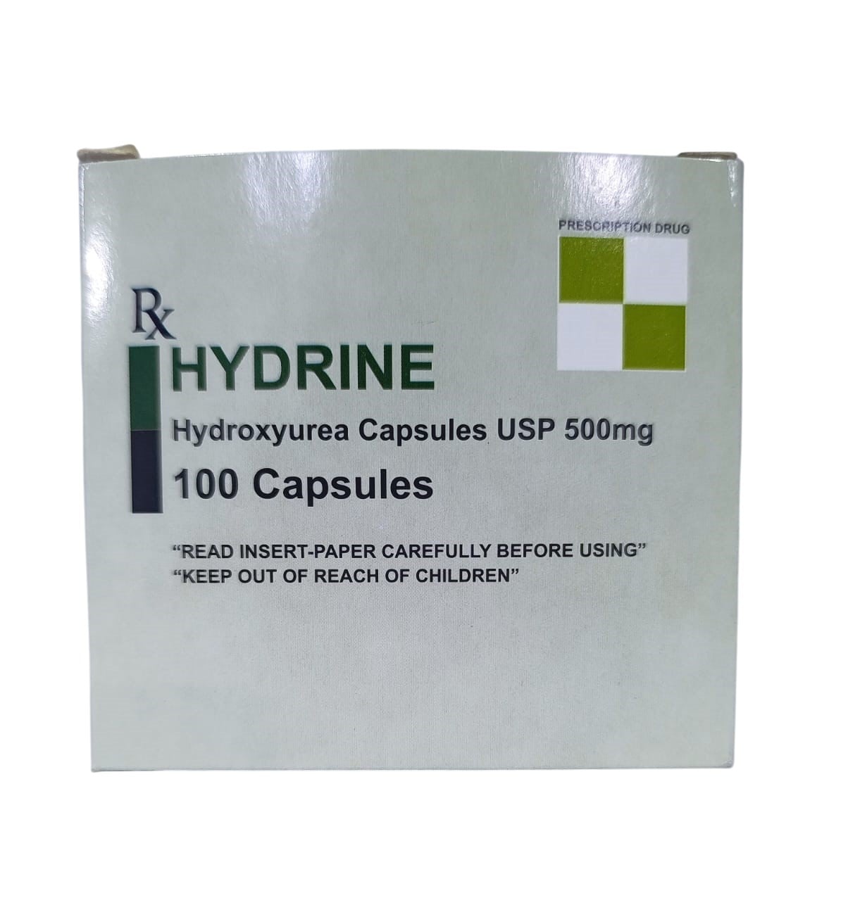 HYDROXYUREA 500MGS HYDRINE 100'S