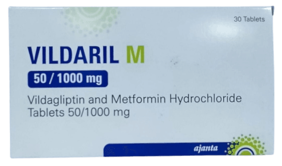 VILDARIL M 50/1000 MG