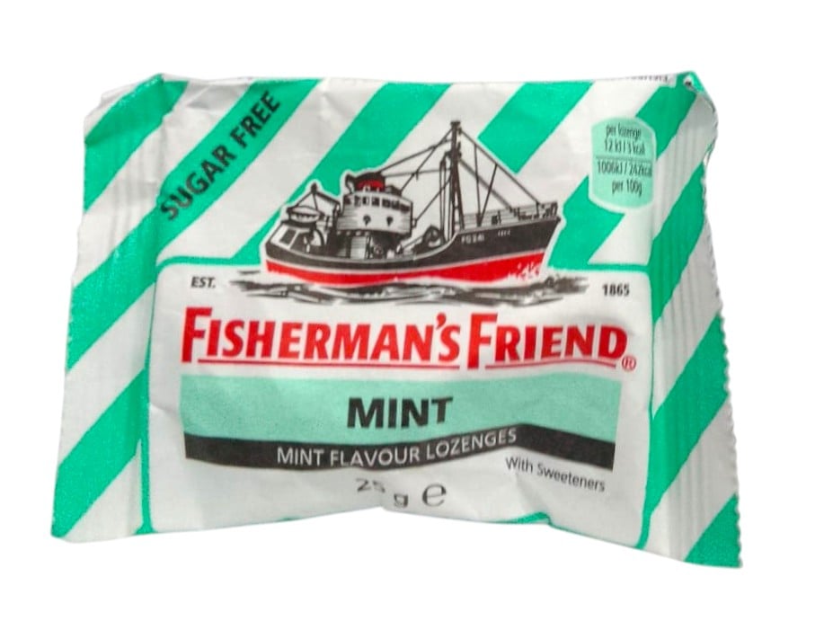 FISHERMAN FRIEND MINT PASTILLES 25GMS