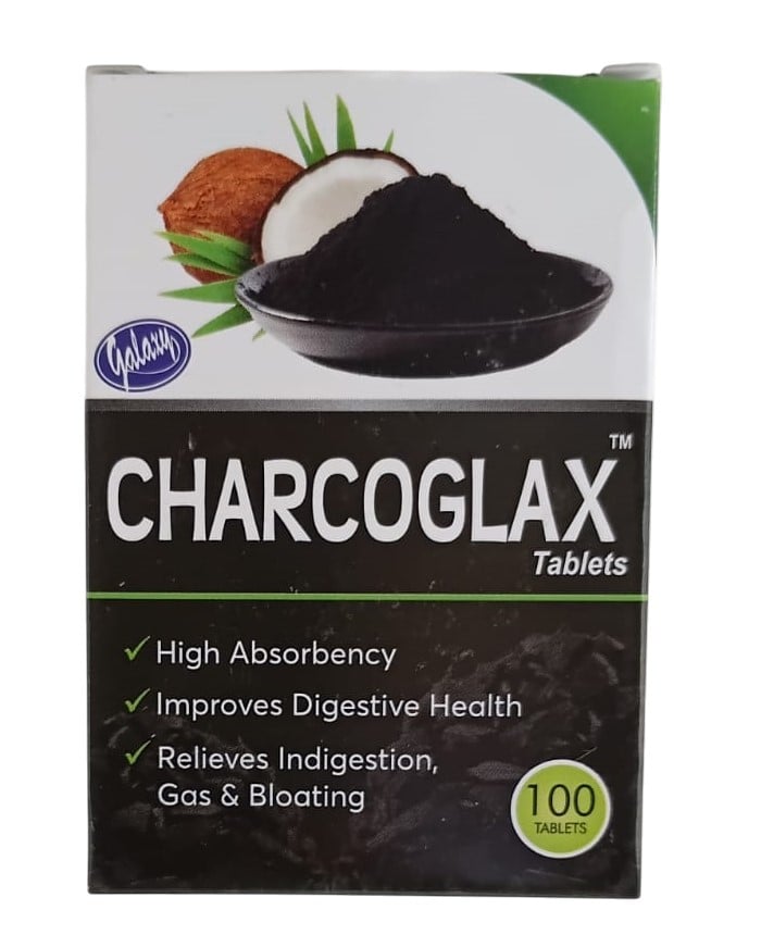 CHARCOGLAX TABS (ACTIVATED CHARCOAL) 100'S