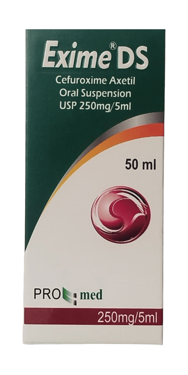 Exime 250mg/5ml syrup