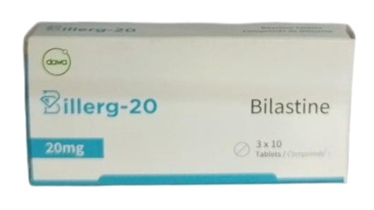 BILLERG-20-BILASTINE-20MG 30S