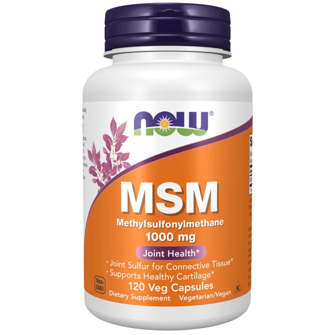 NOW MSM 1000MG 120VEG CAPSULES
