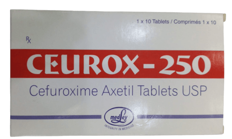 CEUROX 250MG (CEFUROXIME) TABS 10'S