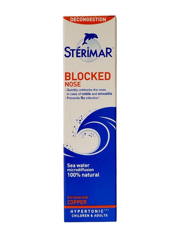 STERIMAR ADULT BLOCKED NOSE WITH COPPER 50ML