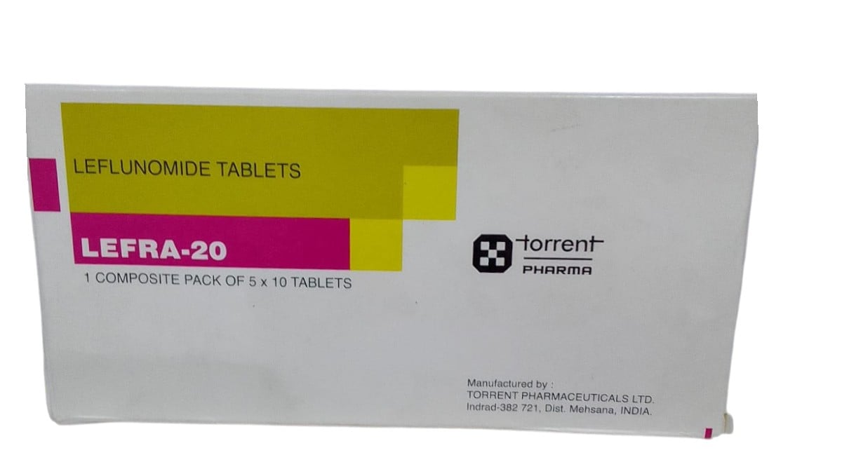 leflunomide 20mg 3os