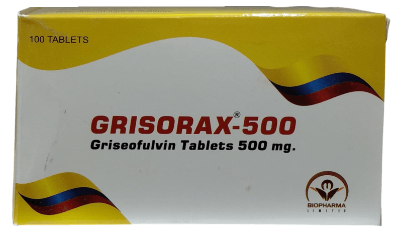 GRISEOFULVIN 500MG TABS