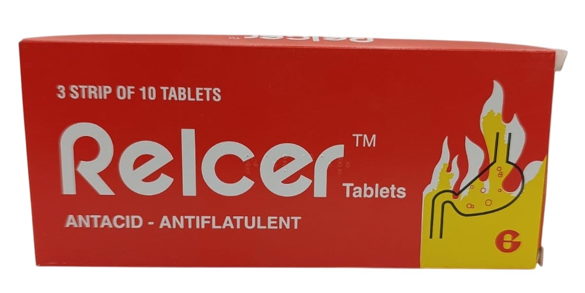 RELCER ANTACID TABLETS 30'S