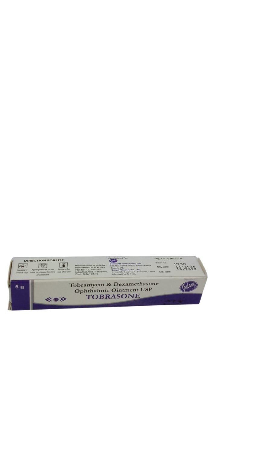 TOBRASONE (TOBRAMYCIN/DEXAMETHASONE) OPHTHALMIC OINTMENT 5GMS