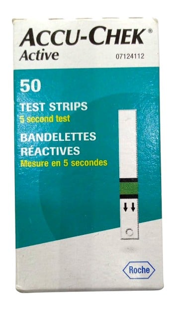 ACCUCHECK ACTIVE STRIPS 50'S