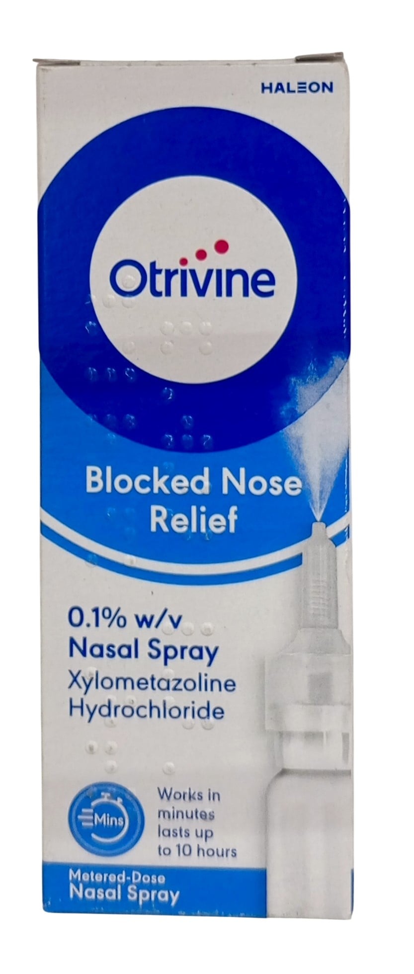 OTRIVINE BLOCKED NOSE RELIEF NASAL RELIEF 10ML
